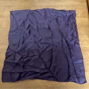5/$15 Ashear Dark Purple Silk Handkerchief